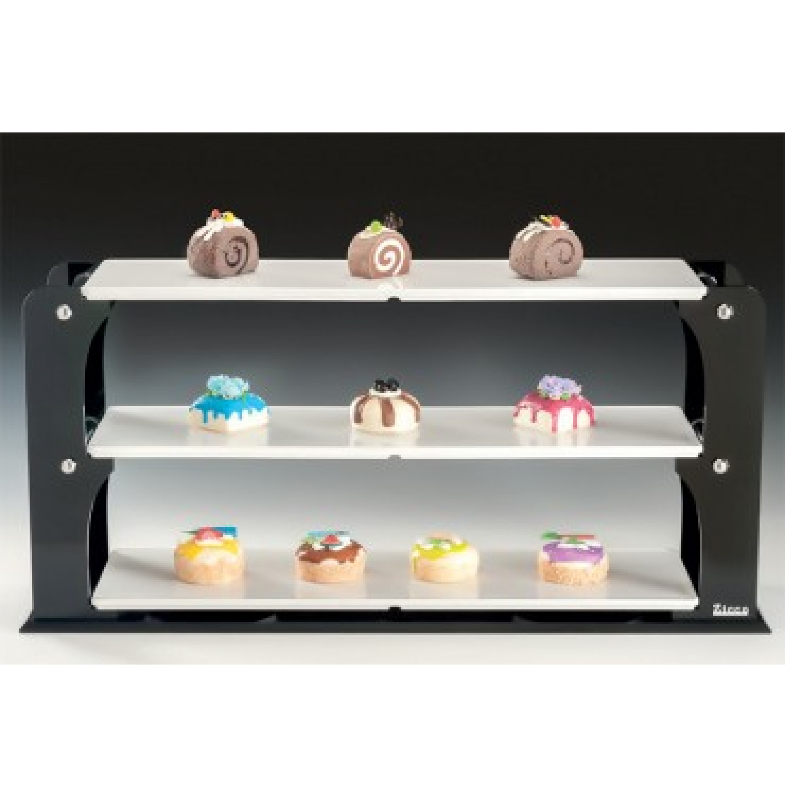 MELAMİN TEPSİLİ TEŞHİR STANDI 20 X 80 X H: 37 Cm